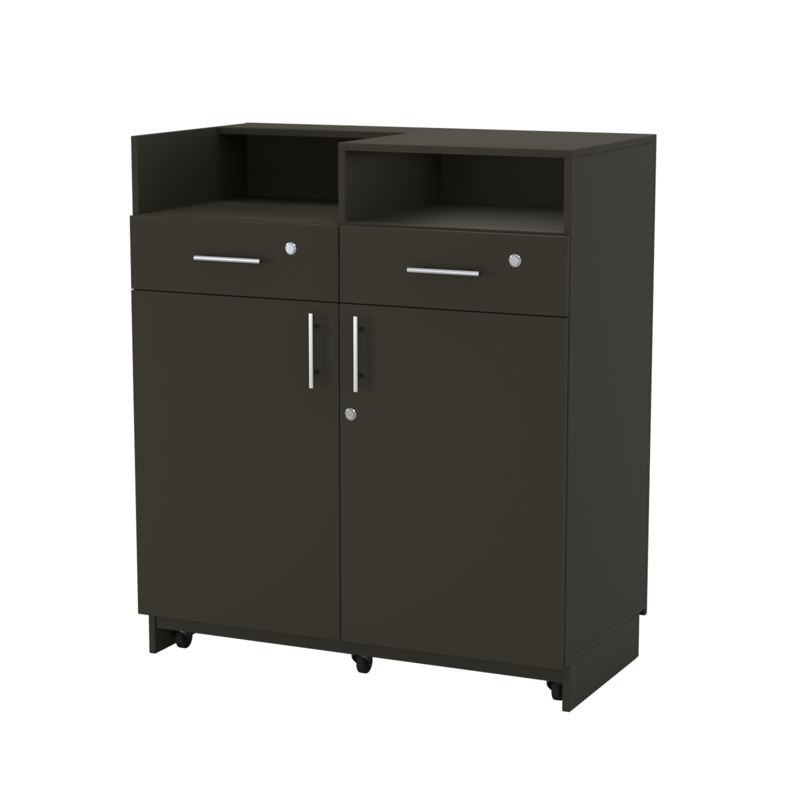 Кассовый прилавок "Диаманд" №9-1000 выкатной Черный