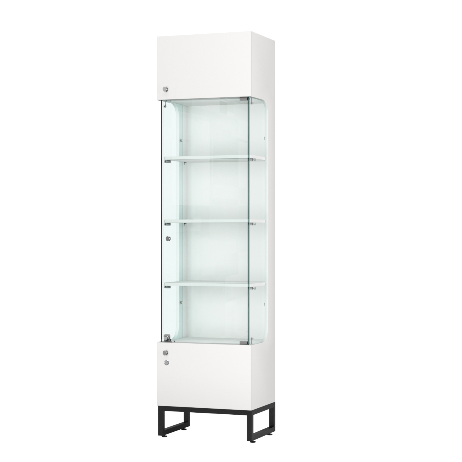 Витрина Монти №1 Белый