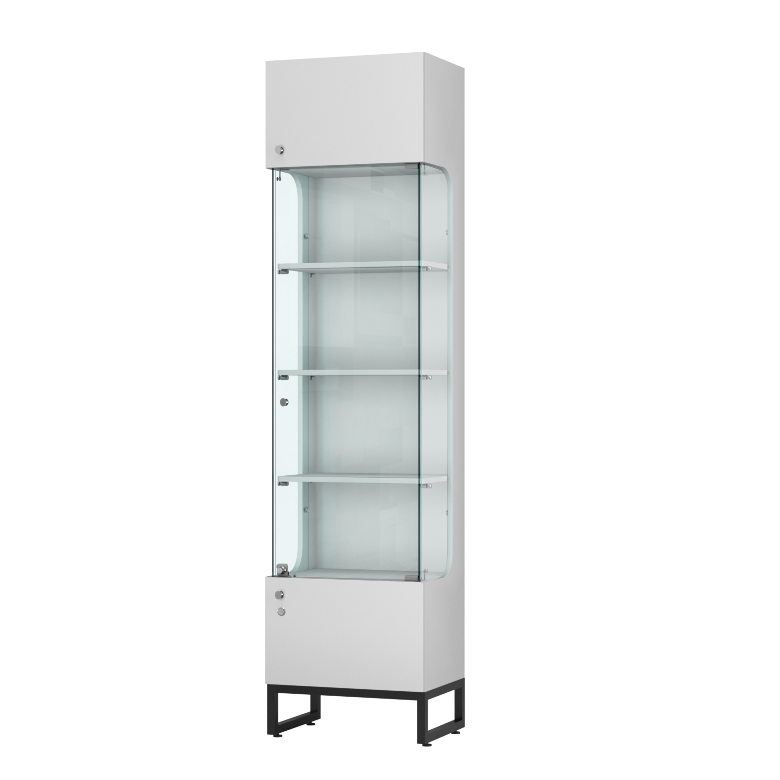 Витрина Монти №1 Серый