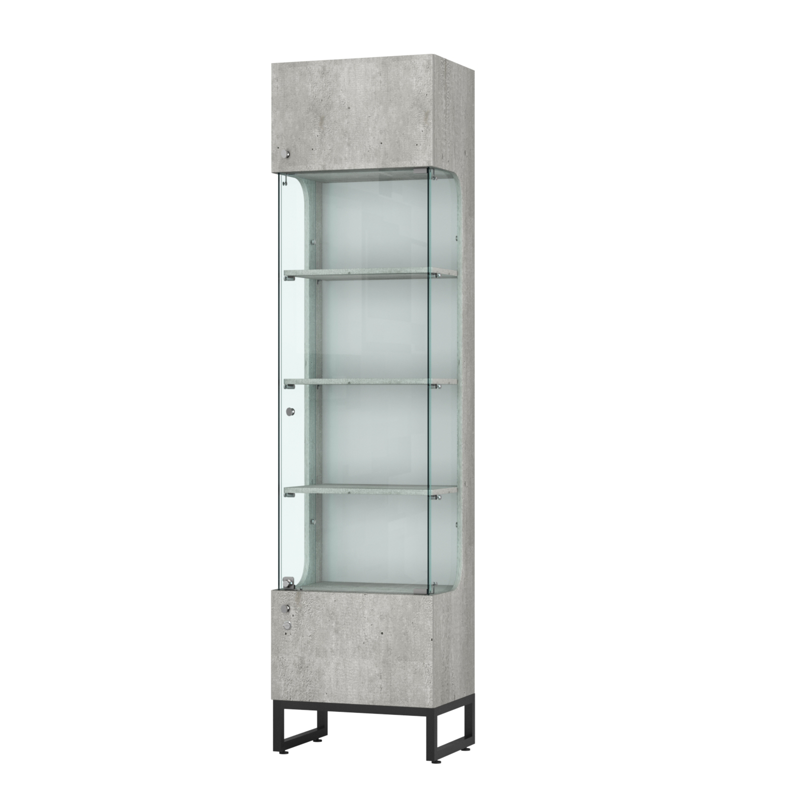 Витрина Монти №1 Метрополитан Грей