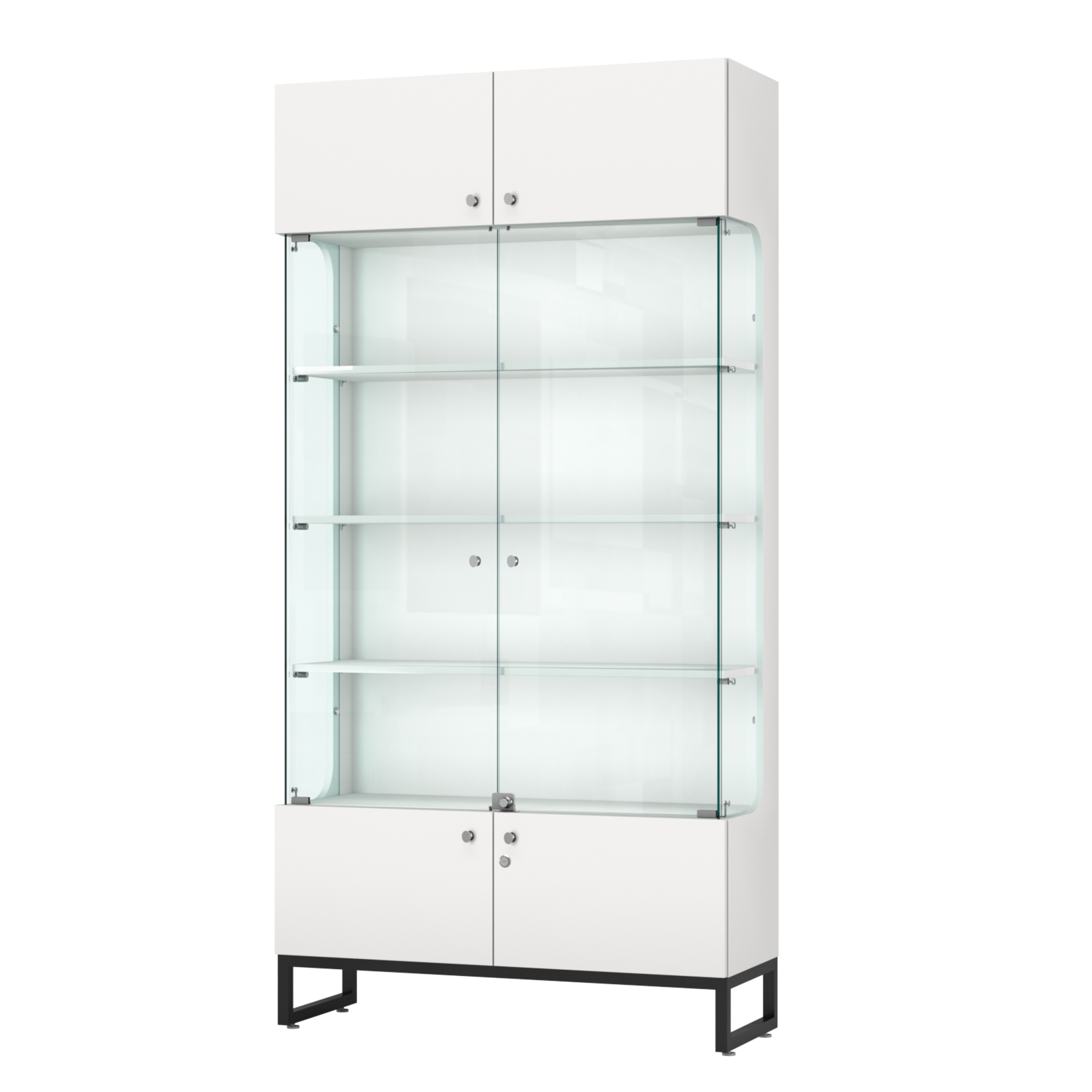 Витрина Монти №2 Белый