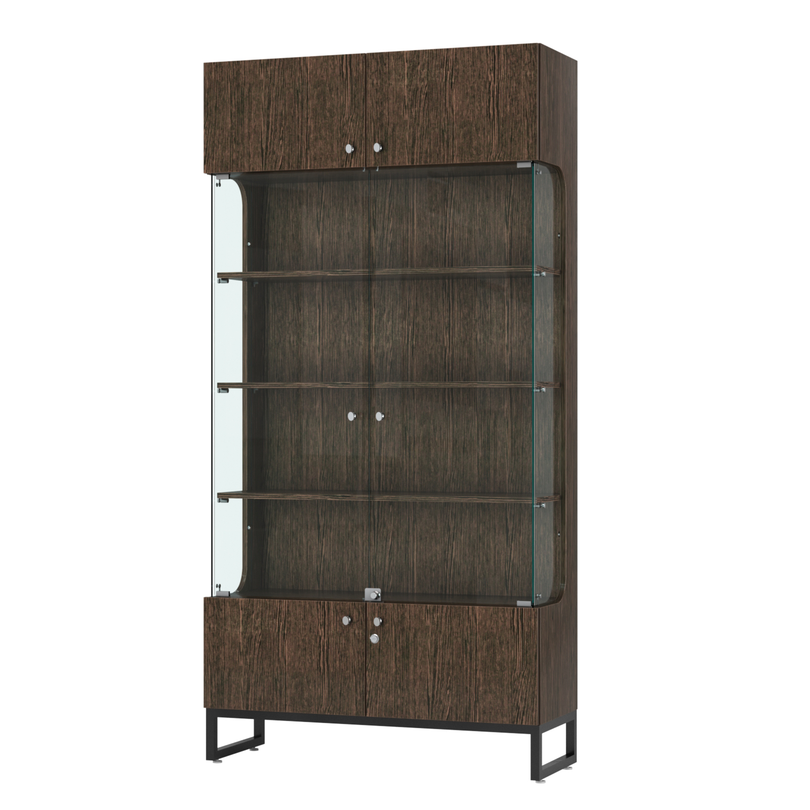 Витрина Монти №2 Дуб Венге