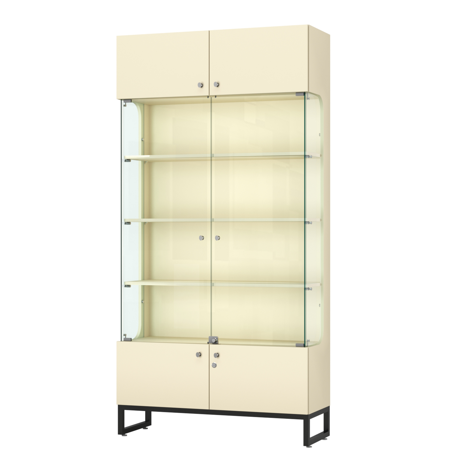 Витрина Монти №2 Крем Вайс