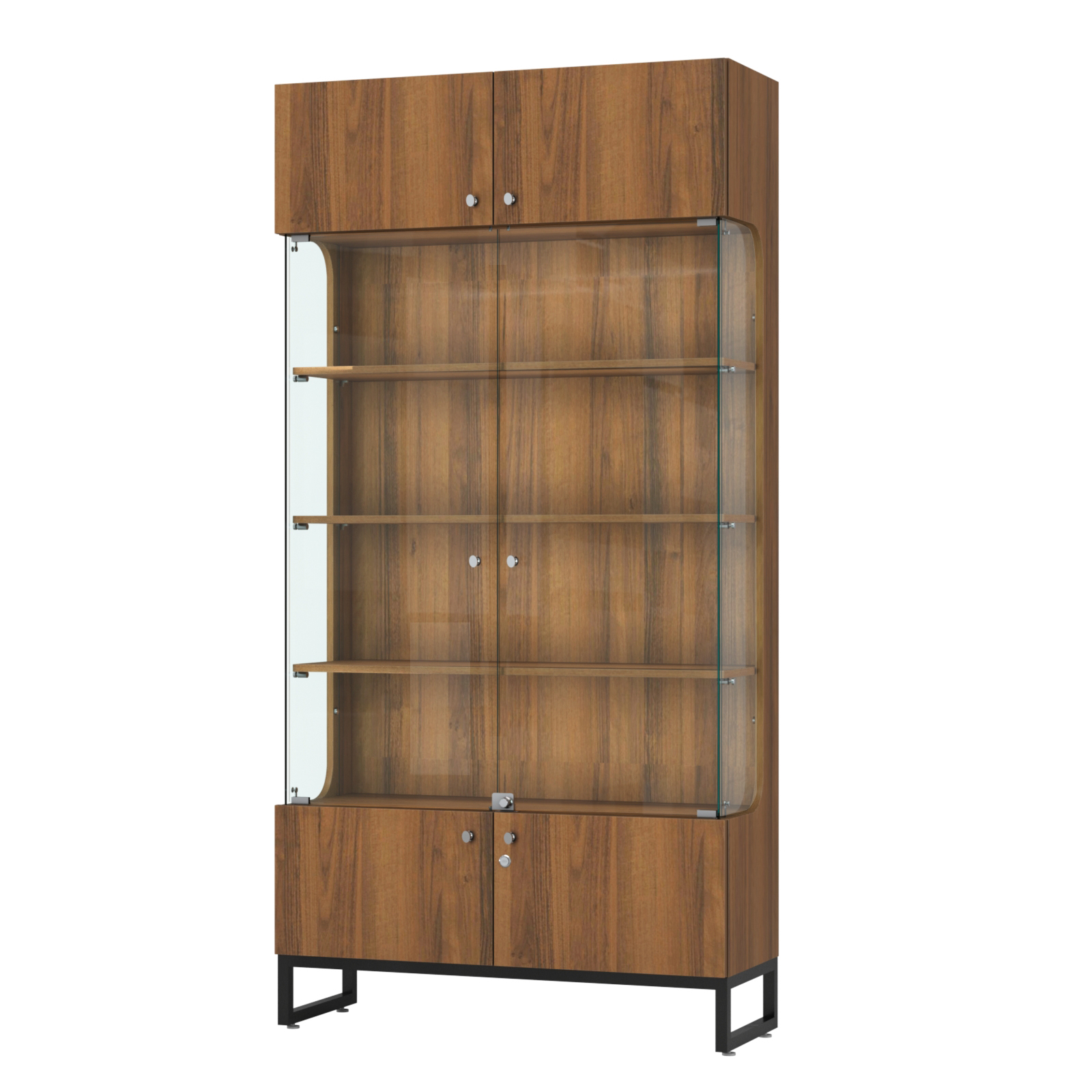 Витрина Монти №2 Орех