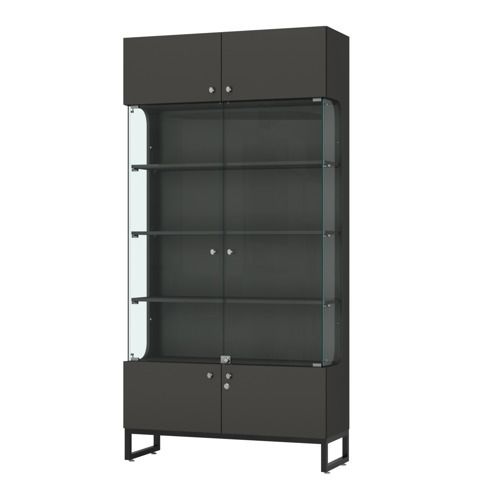 Витрина Монти №2 Черный