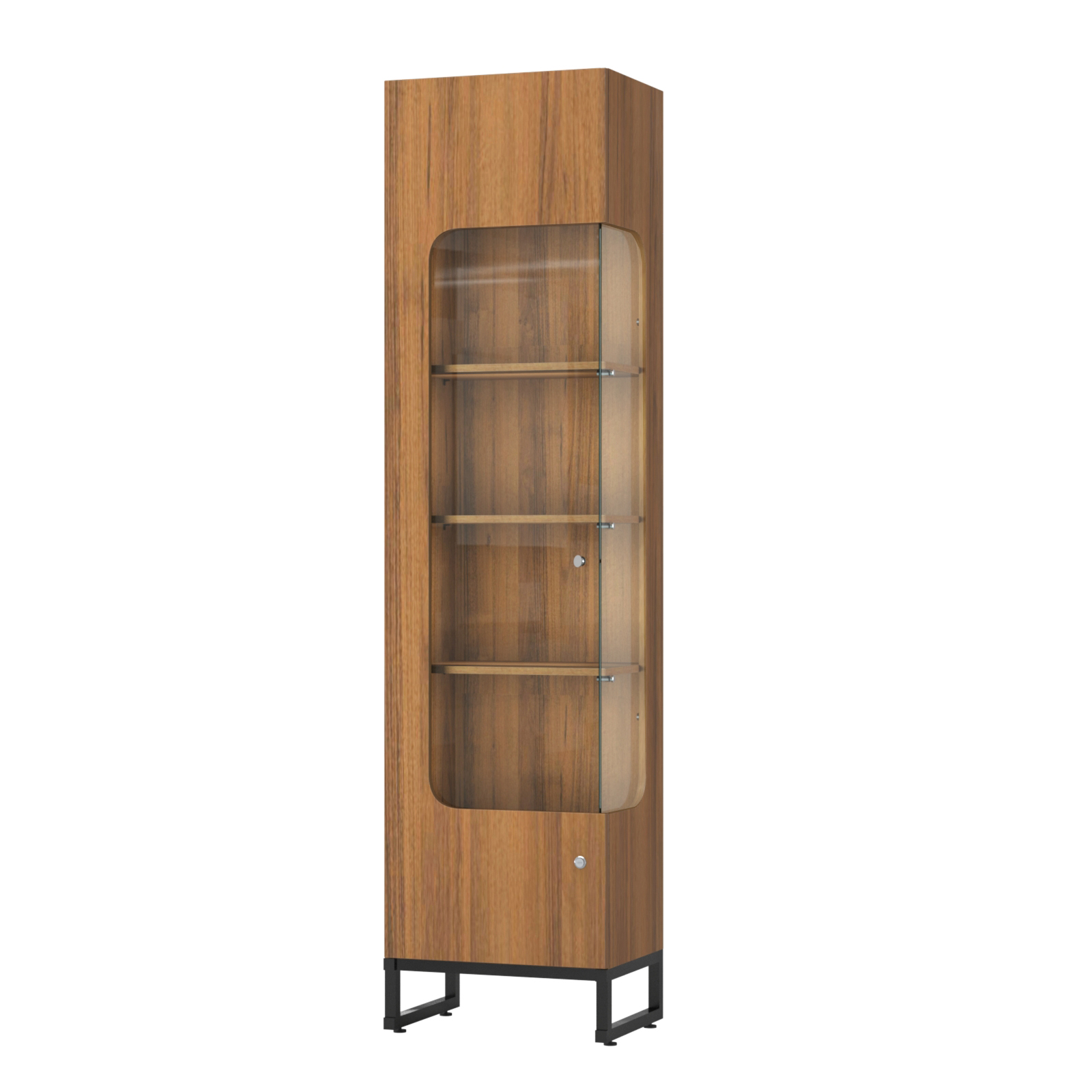 Витрина Монти №3 правая Орех