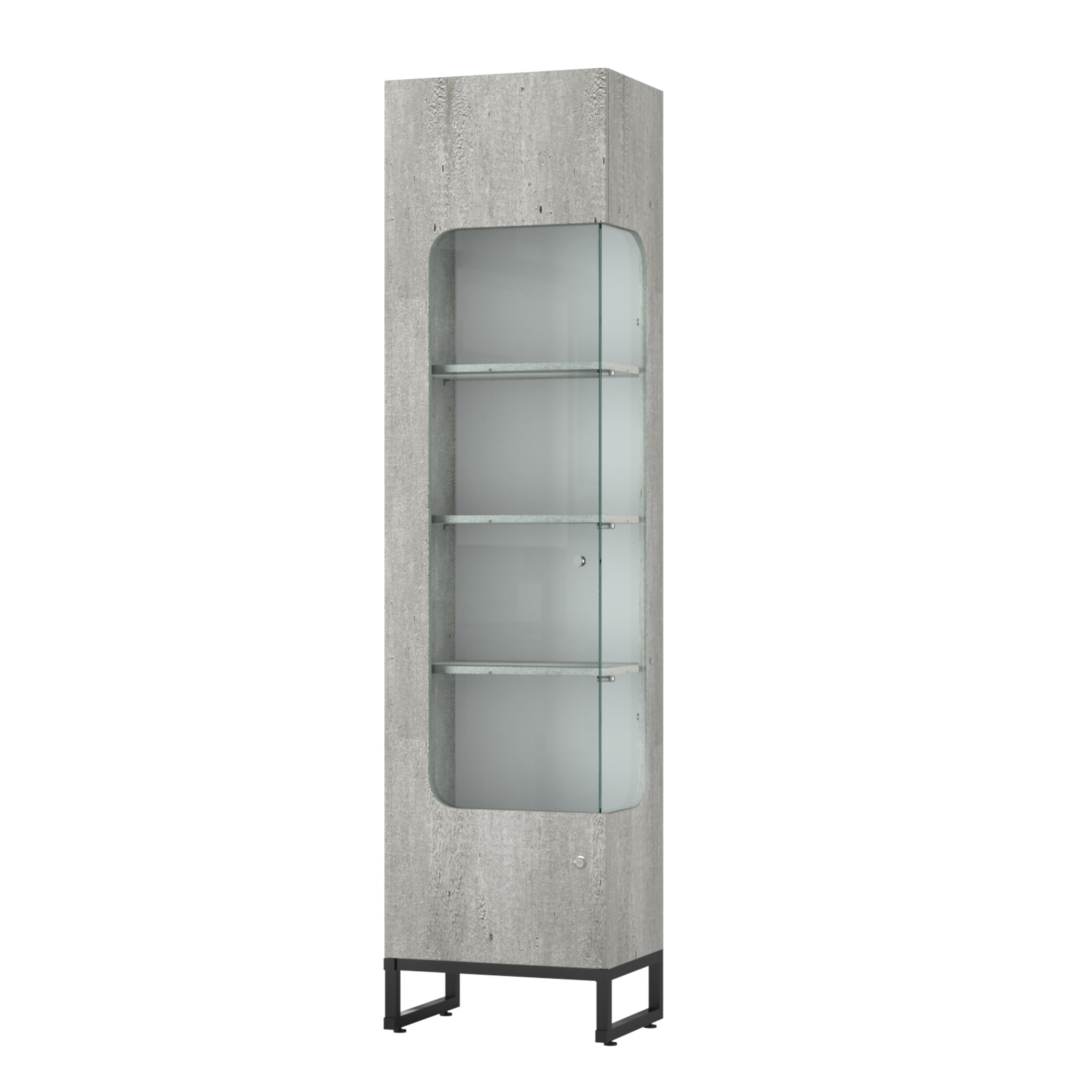 Витрина Монти №3 правая Метрополитан Грей