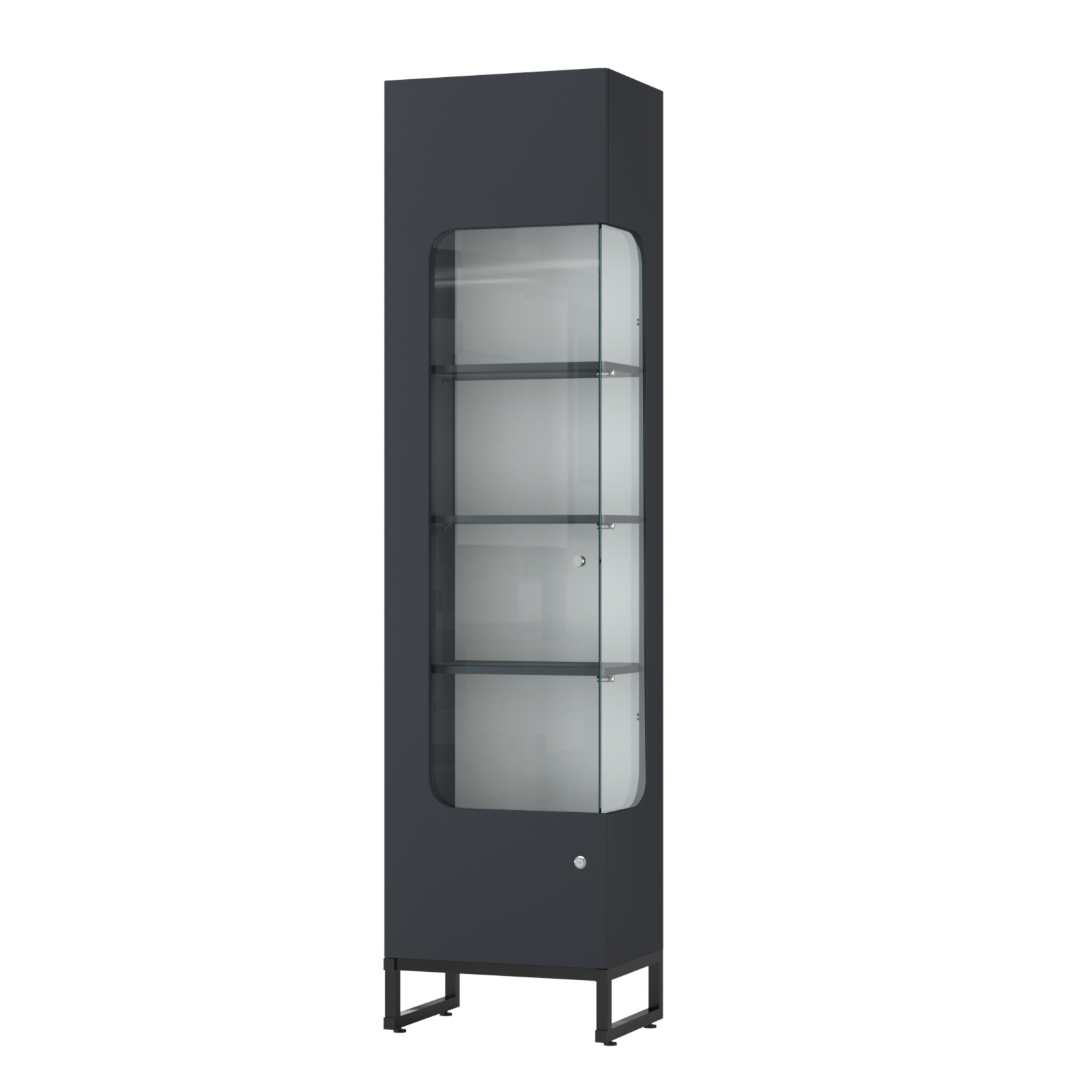 Витрина Монти №3 правая Антрацит