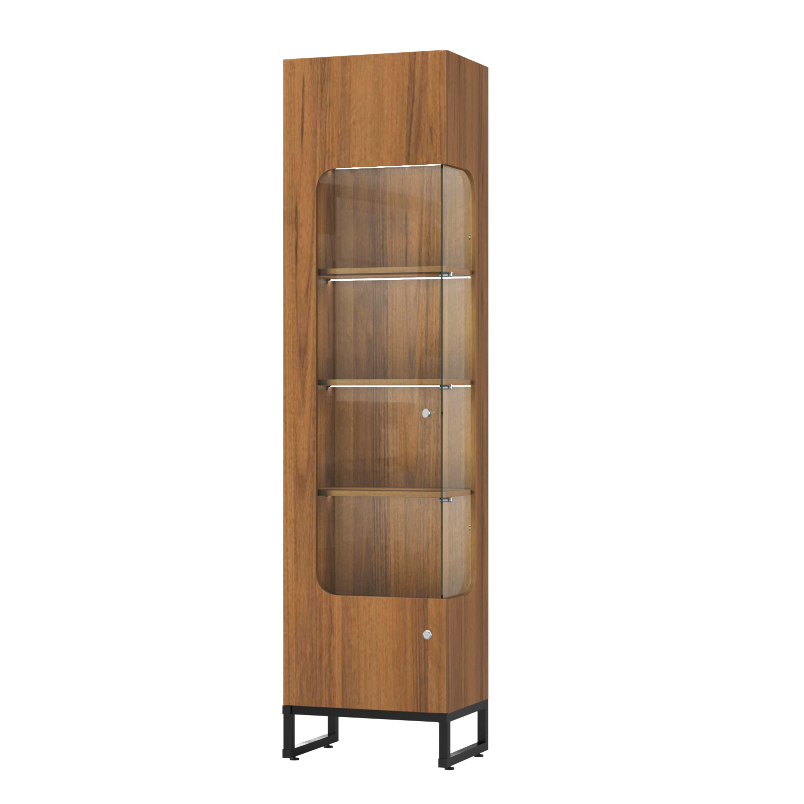 Витрина Монти №3-П правая Орех