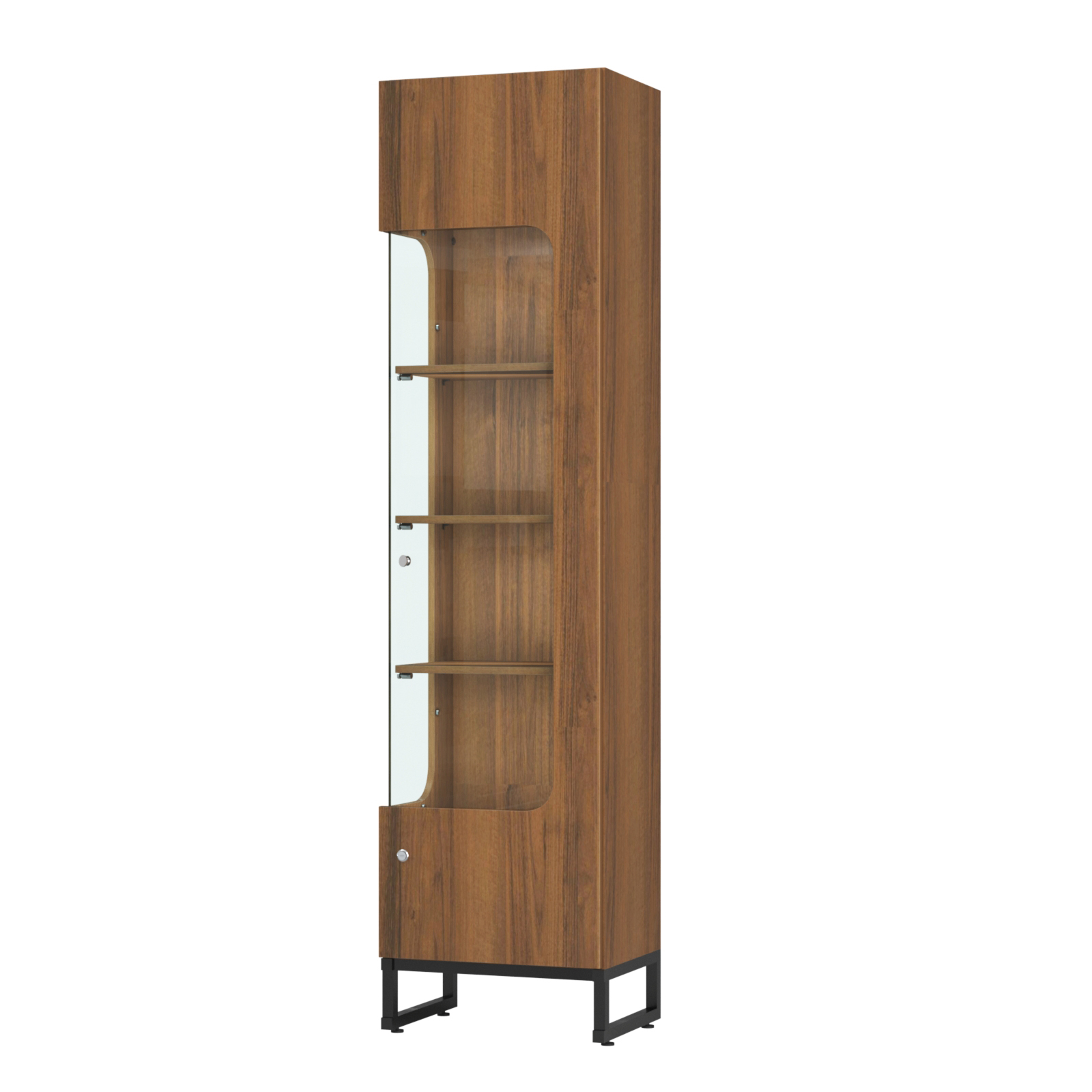 Витрина Монти №4 левая Орех