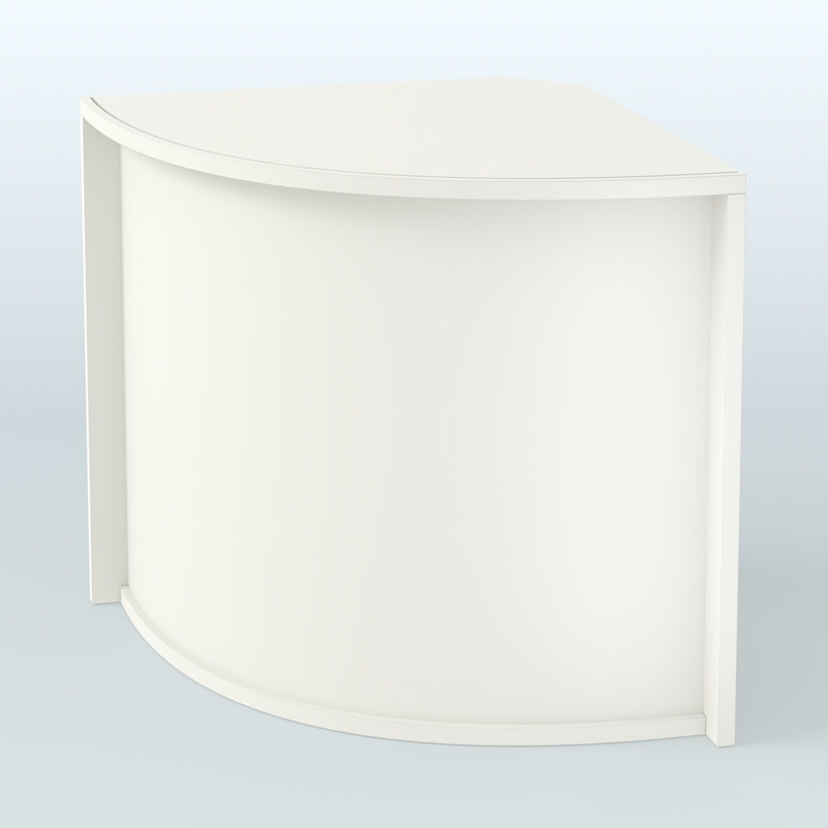 Ресепшен-Лайт секторный под выдачу товара №15 Белый