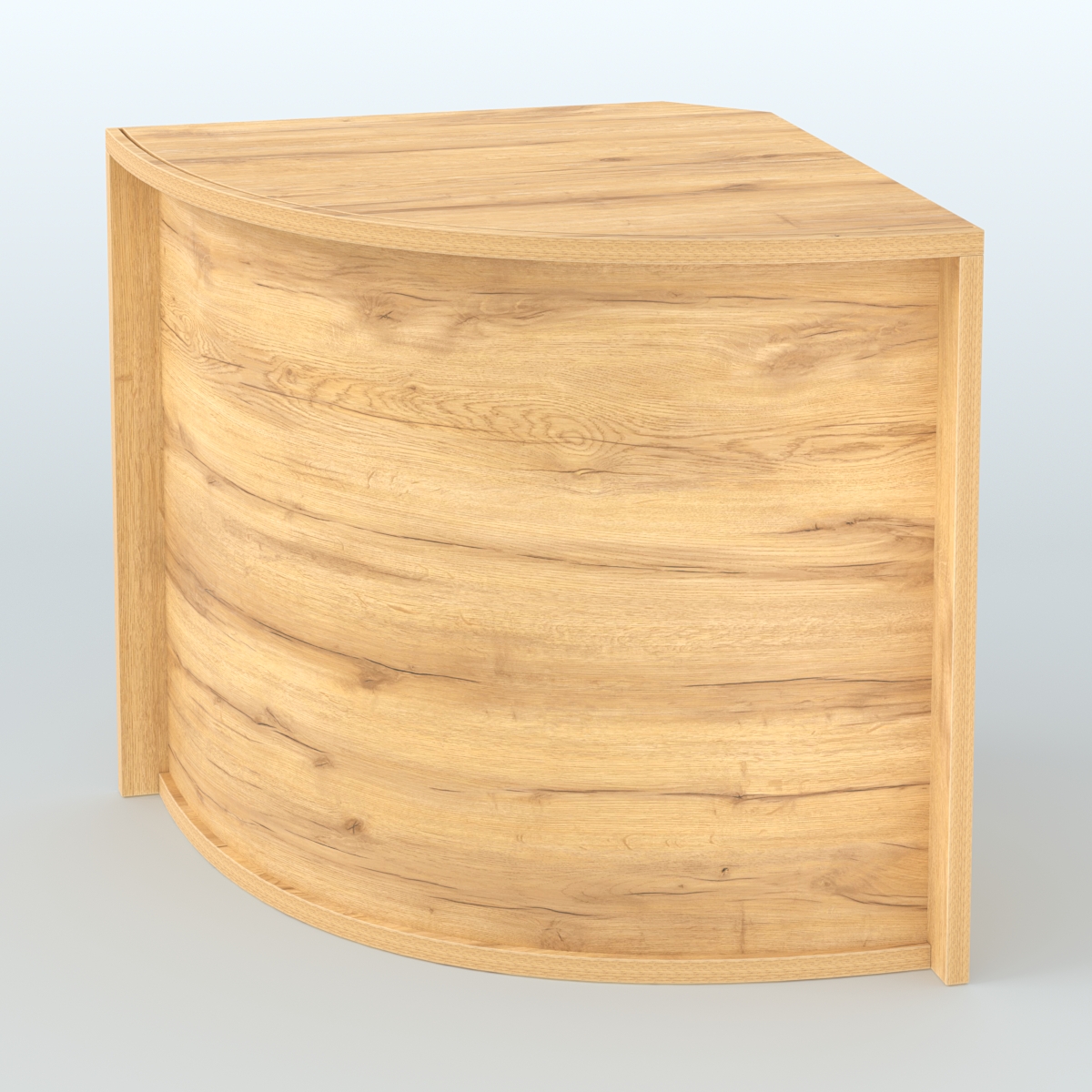 Ресепшен-Лайт секторный под выдачу товара №15 Дуб Золотистый