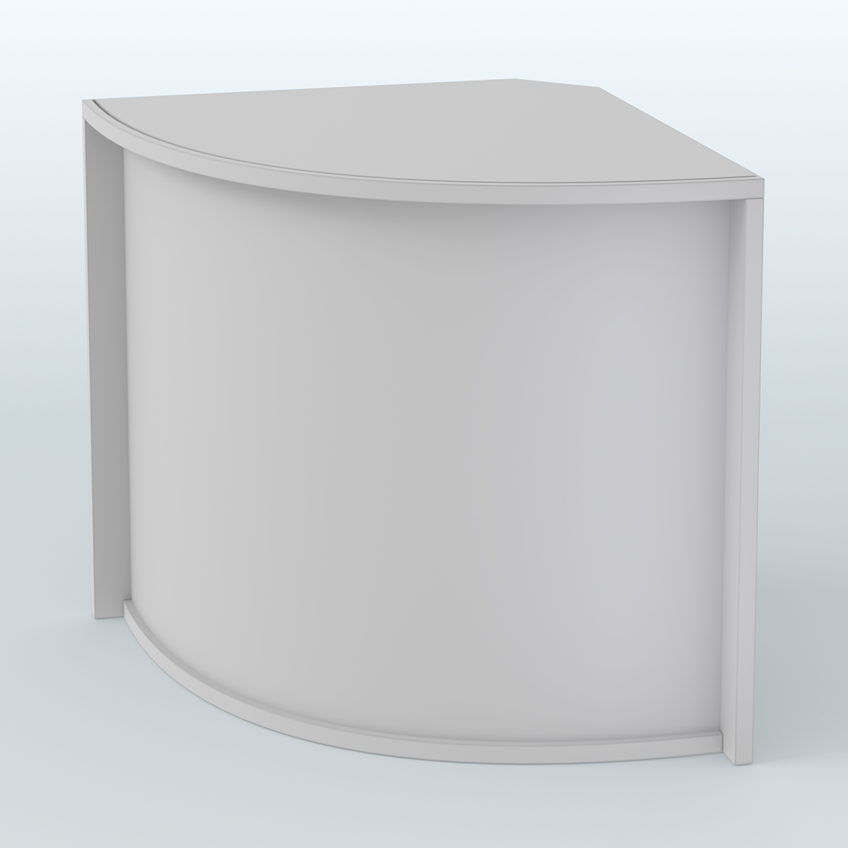 Ресепшен-Лайт секторный под выдачу товара №15 Серый