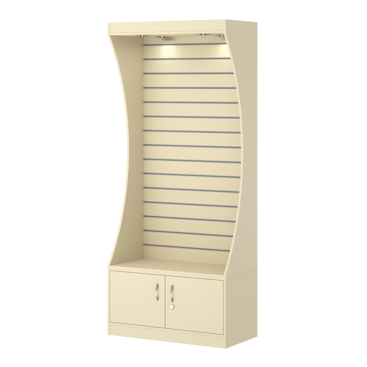 Стеллаж Гарант №3-2-900 Крем Вайс