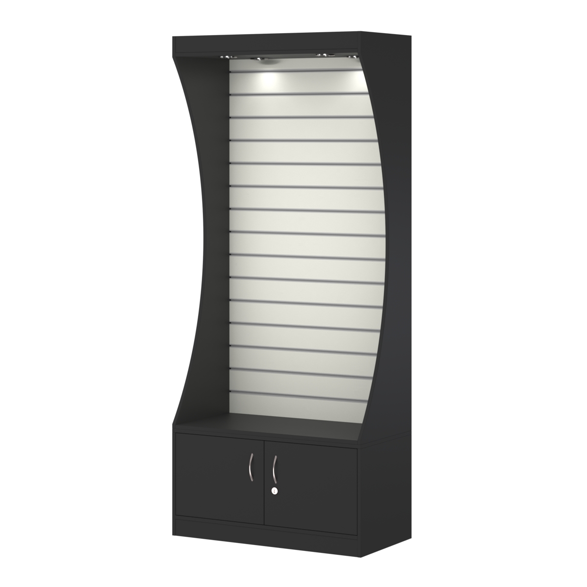 Стеллаж Гарант №3-2-900 Черный и Белый