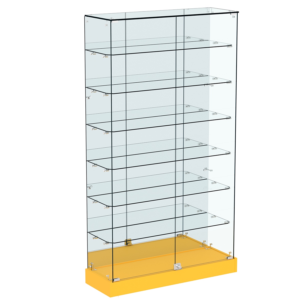 Витрина Хит продаж №11 (закрытая, задняя стенка - зеркало) Солнечный Свет 0134 BS