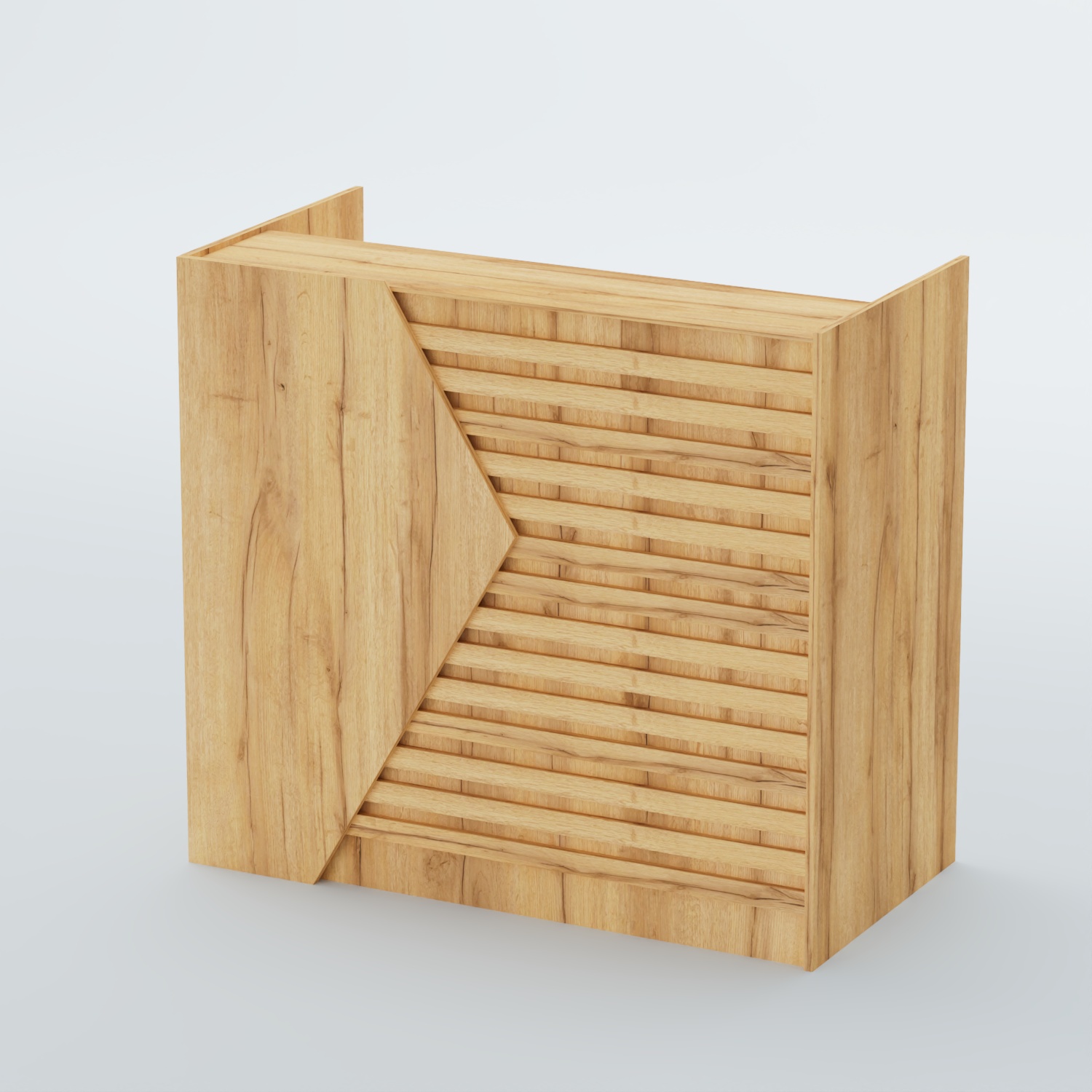 Ресепшен граунд №6А Дуб Золотистый