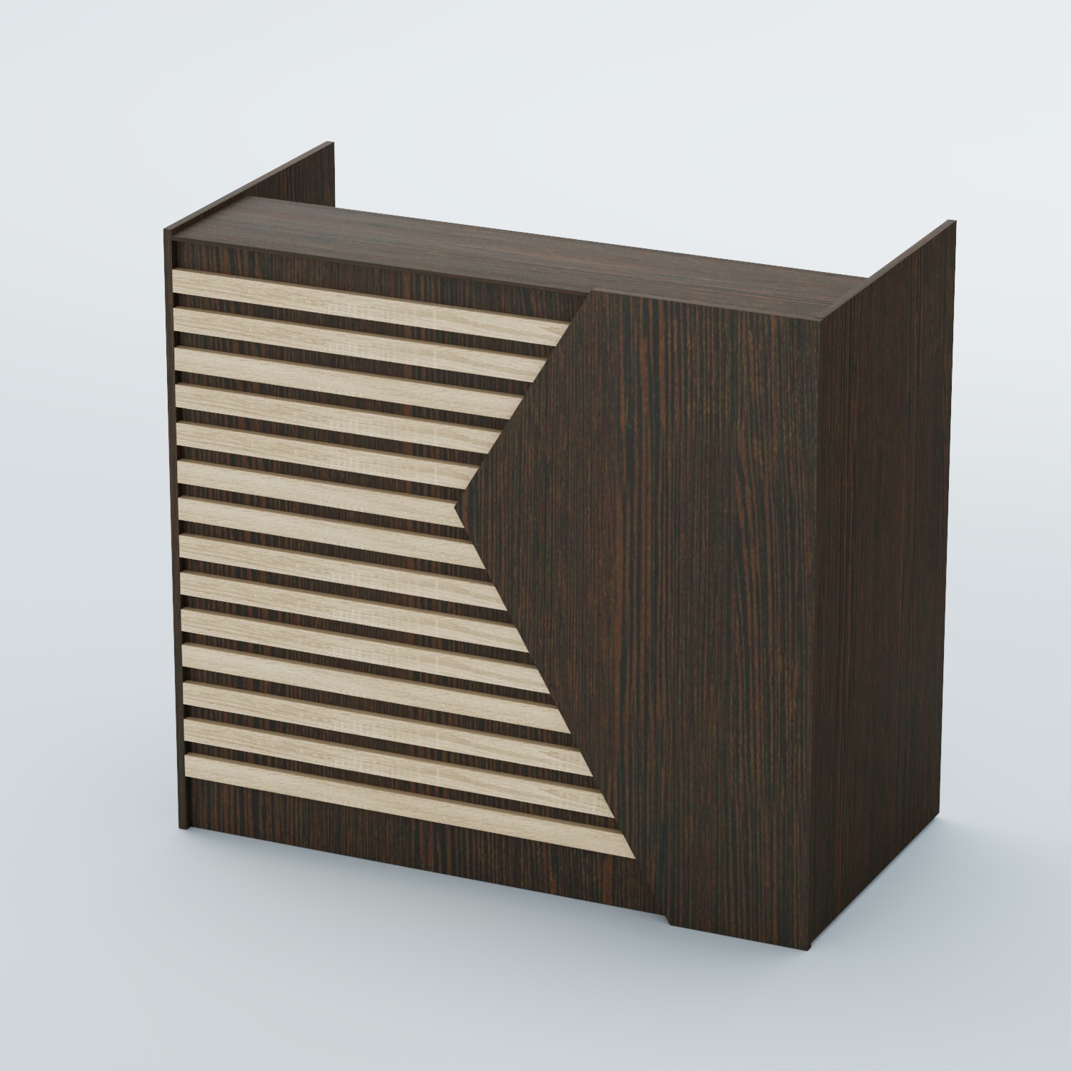 Ресепшен граунд №6Б Дуб Венге + Дуб Сонома