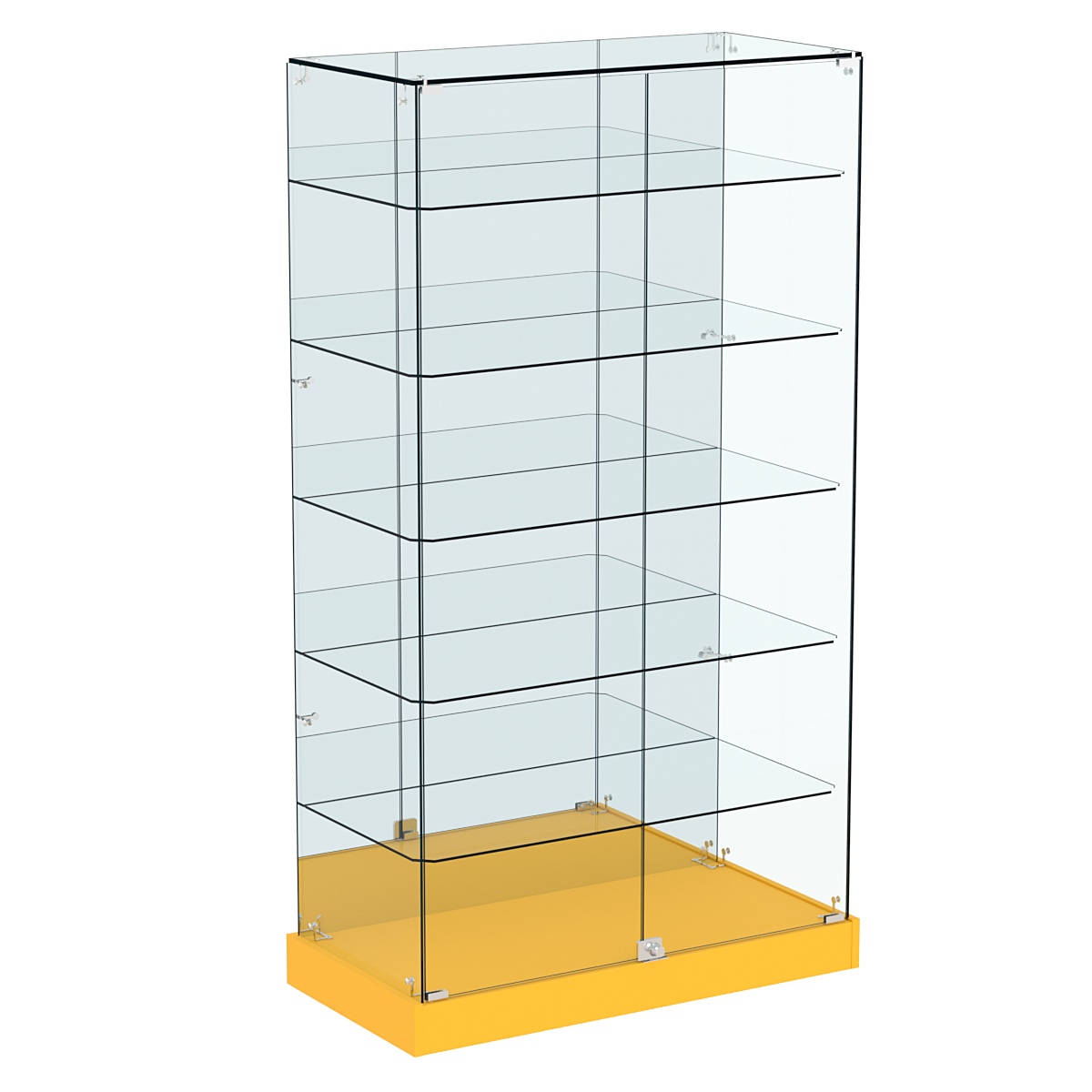 Витрина Хит продаж №507 (закрытая, задняя стенка - зеркало) Солнечный Свет 0134 BS