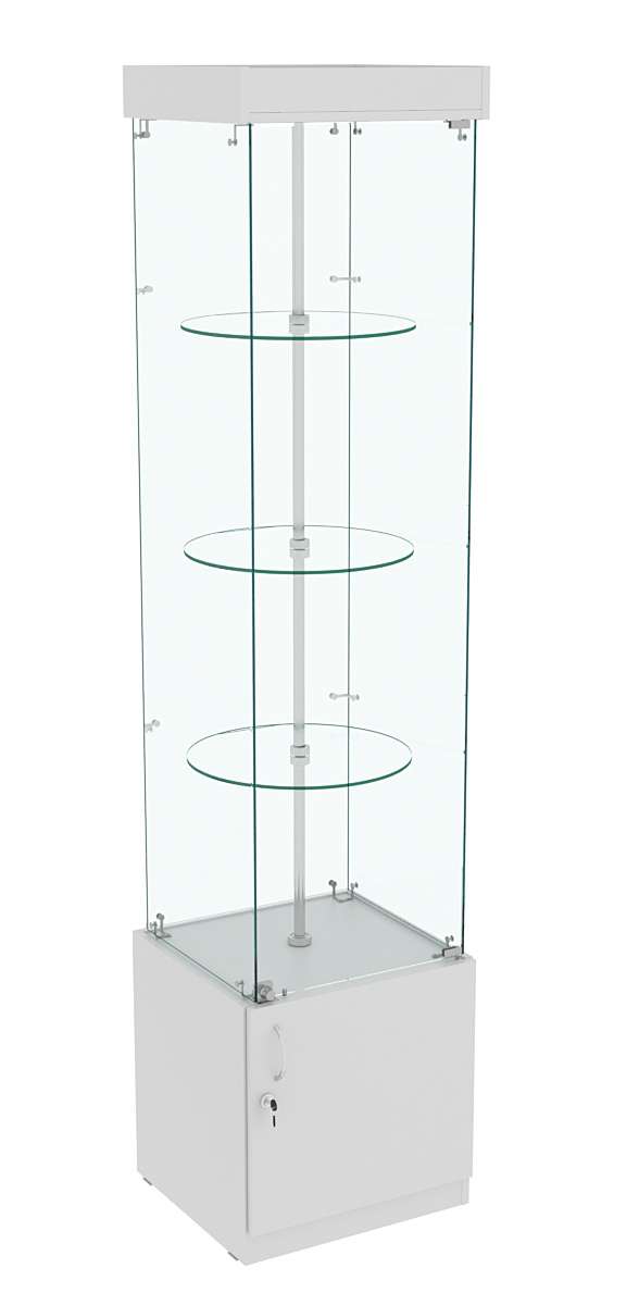 Витрина Ротация с вращающимися полками №2 Серый