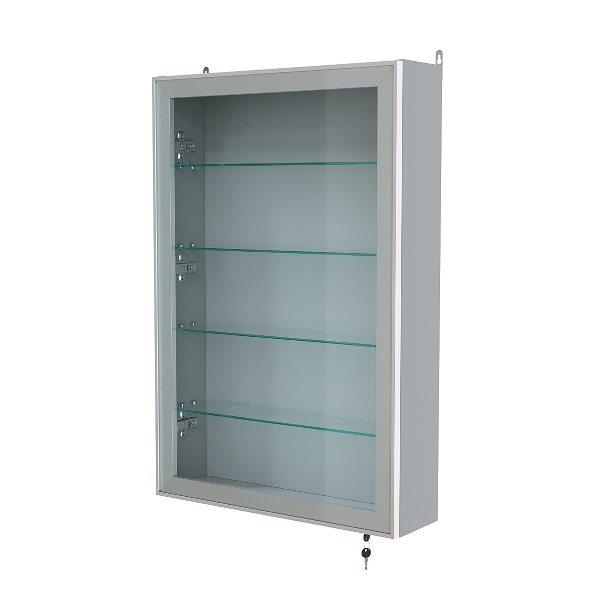 Витрина настенная №2-1А высокая серии Collecto Серый