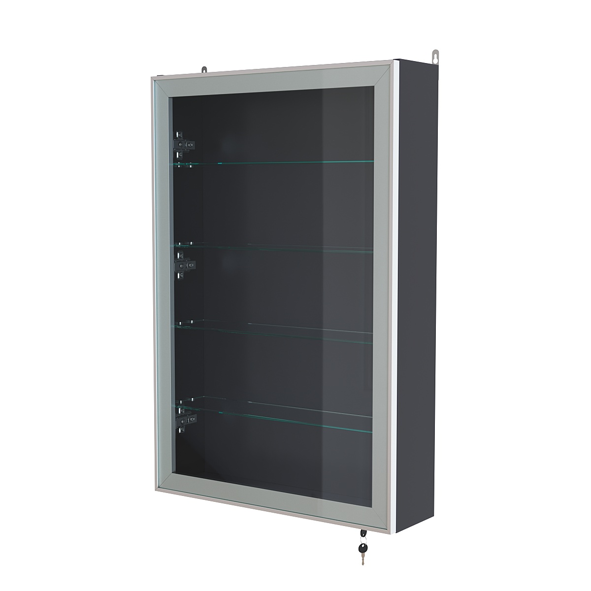 Витрина настенная №2-1А высокая серии Collecto Антрацит