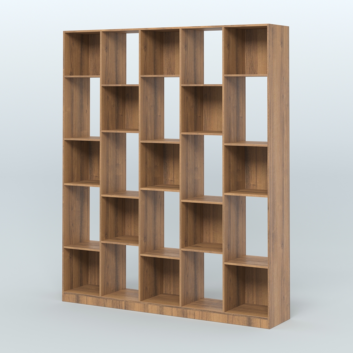 Стеллаж из ДСП серии ЛОФТ №13-1 Орех