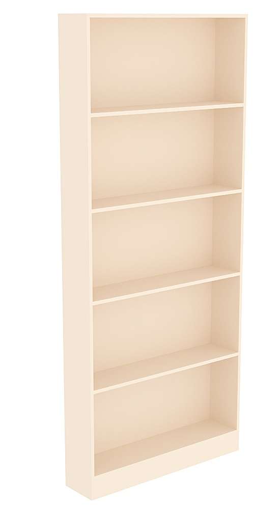 Стеллаж из ДСП №1-200 серии Эконом (2100х900х200) Крем Вайс