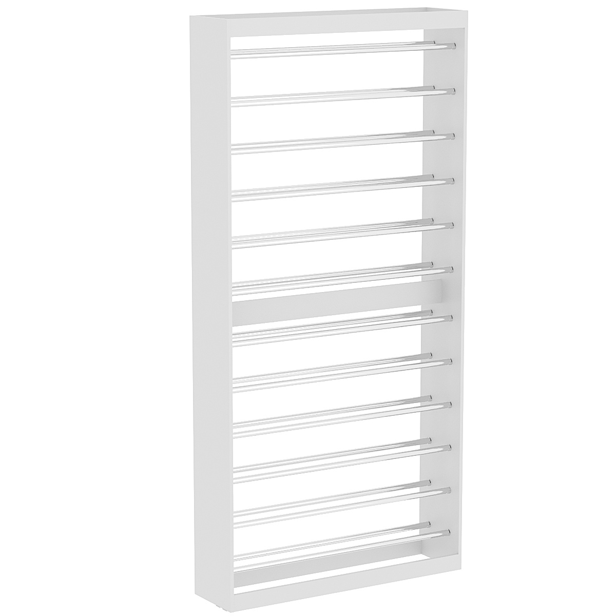 Торговый стеллаж под обои №4 (островной) Серый