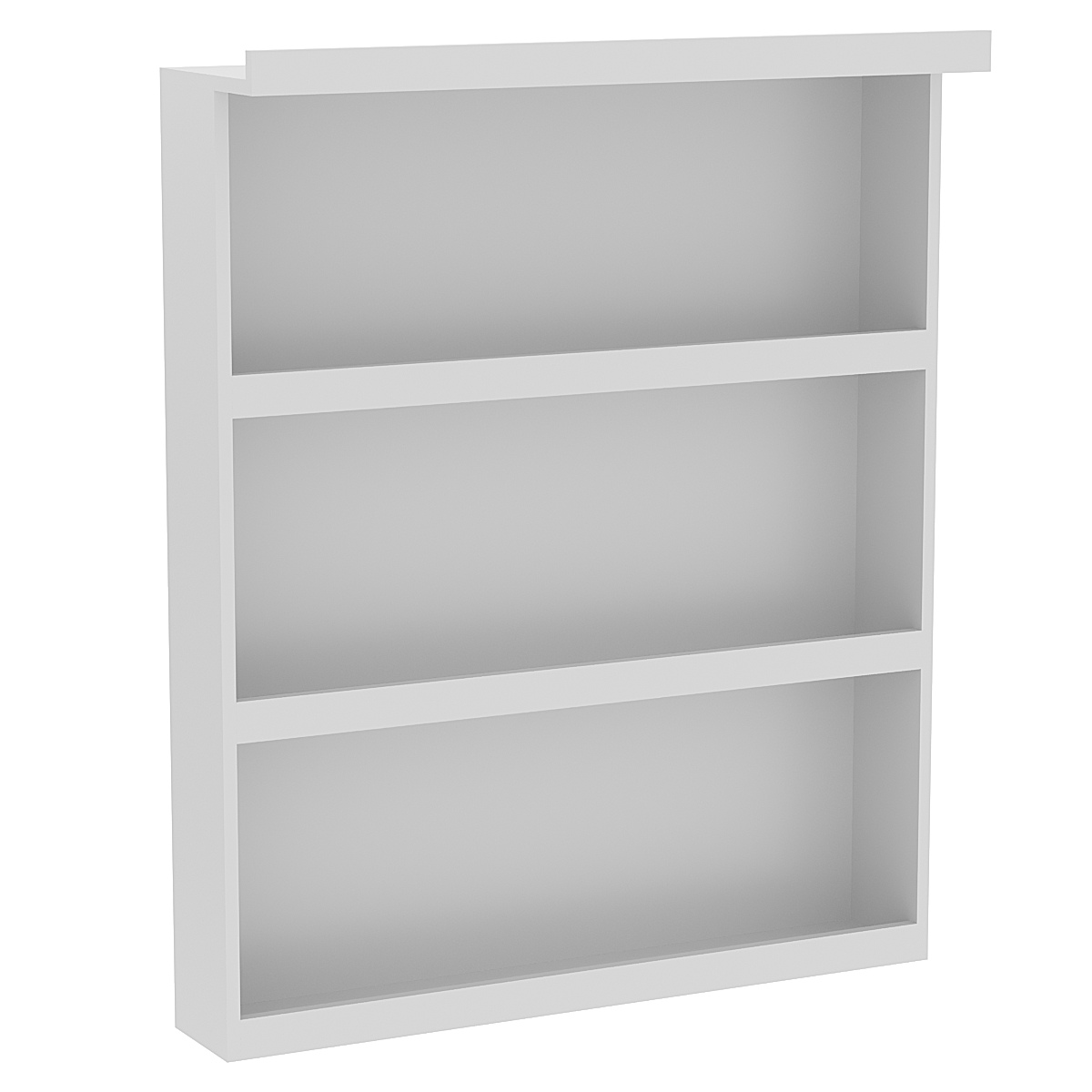 Полка Эконом подвесная №2  Серый