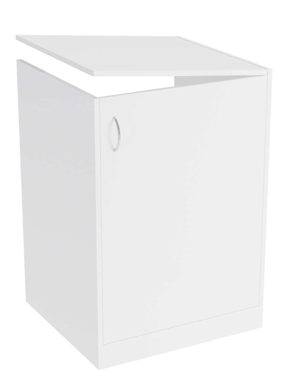 Прилавок-проход откидной малый Эконом №1 (600 мм) Белый