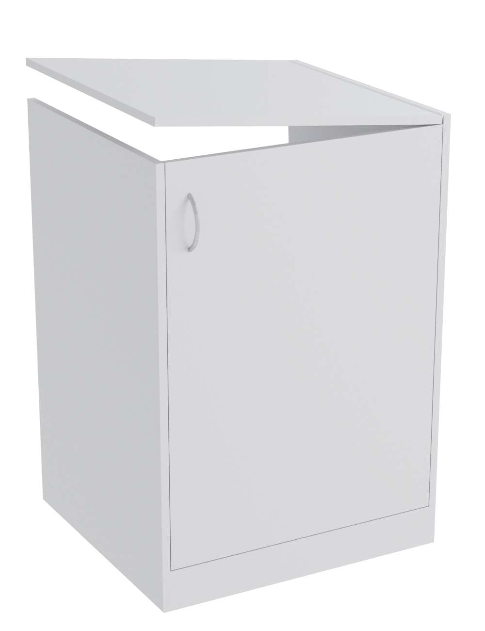 Прилавок-проход откидной малый Эконом №1 (600 мм) Серый