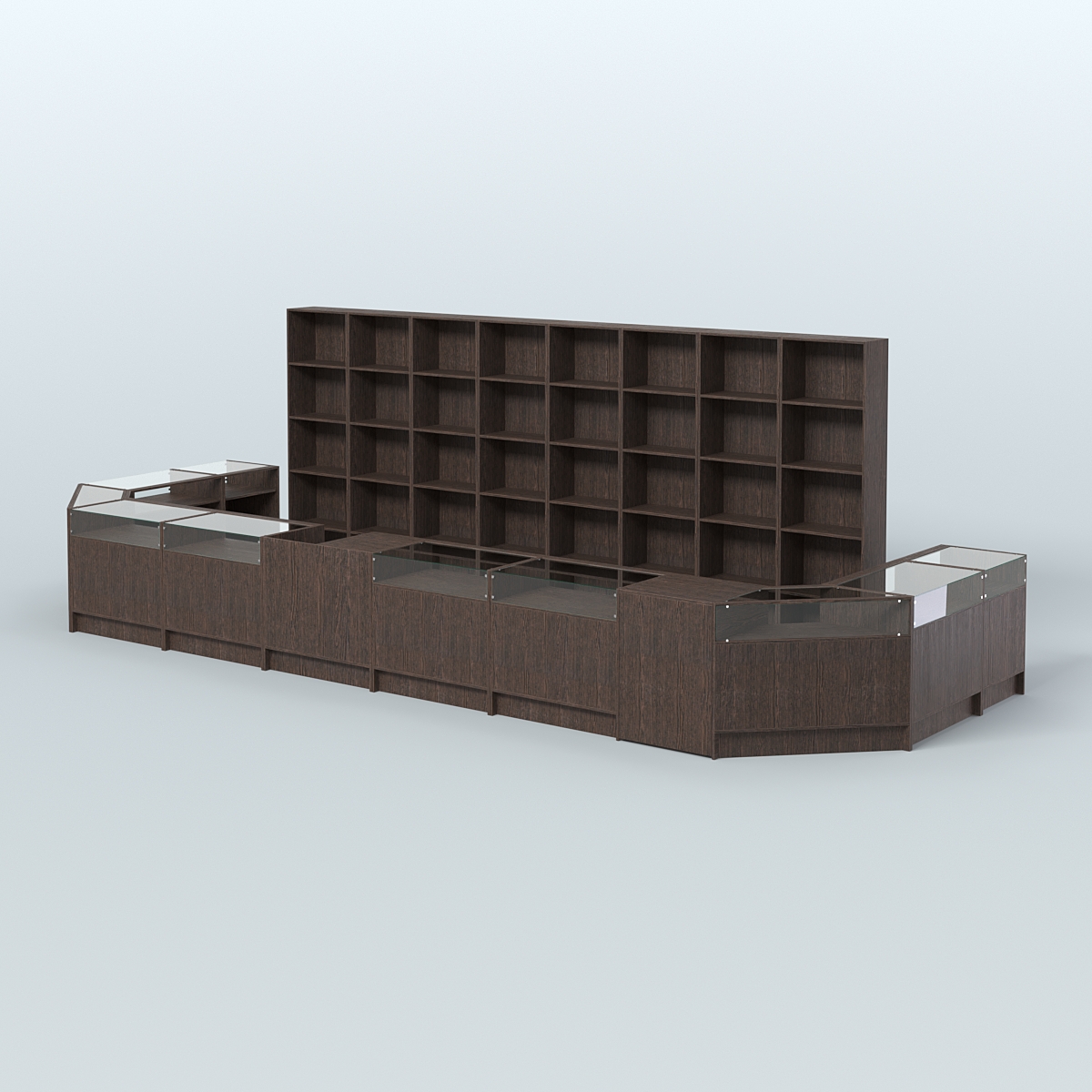 Торговый Островок "Эконом" №9 (15, 2 кв.м) Дуб Венге