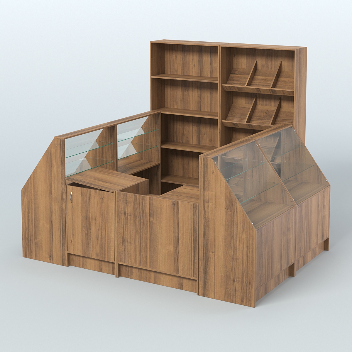 Торговый Островок "Эконом" №18 (5, 5 кв.м) Орех