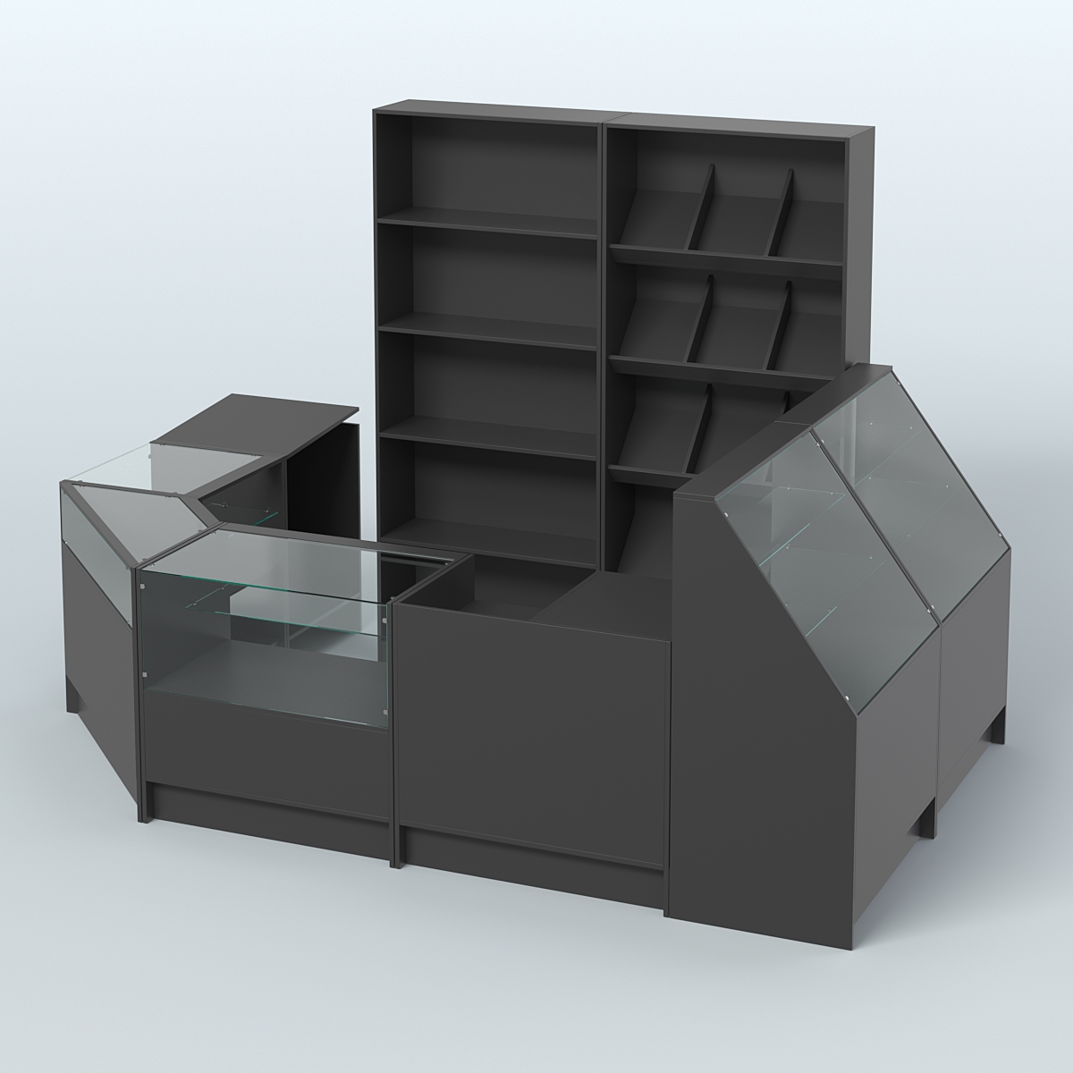 Торговый Островок "Эконом" №19 (6.24 кв.м) Черный