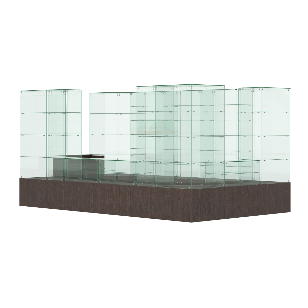 Павильон ИСТРА островной №11 (10, 48 кв.м) Дуб Венге