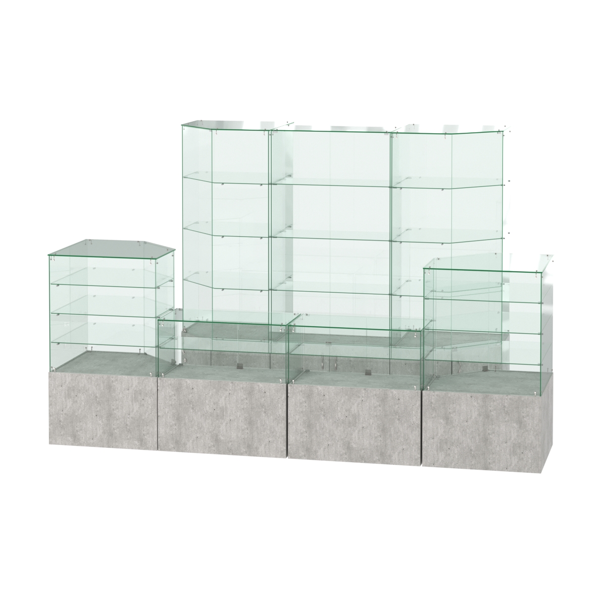 Павильон ИСТРА пристенный №9 (6, 72 кв.м) Метрополитан Грей