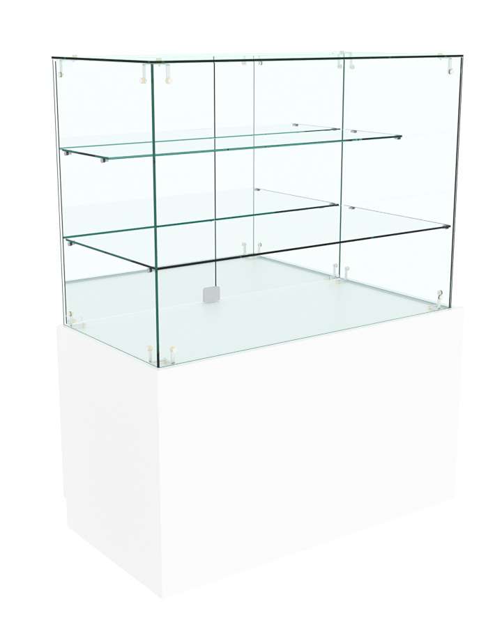 Прилавок ОТРАЖЕНИЕ с накопителем №7 Белый