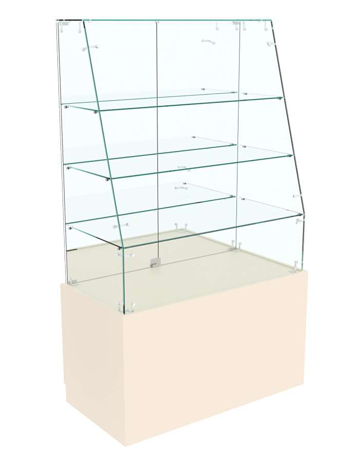 Прилавок высокий ОТРАЖЕНИЕ №15 Крем Вайс