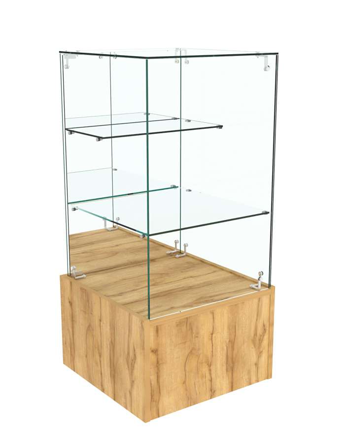 Прилавок выставочный ОТРАЖЕНИЕ №11 Дуб Золотистый