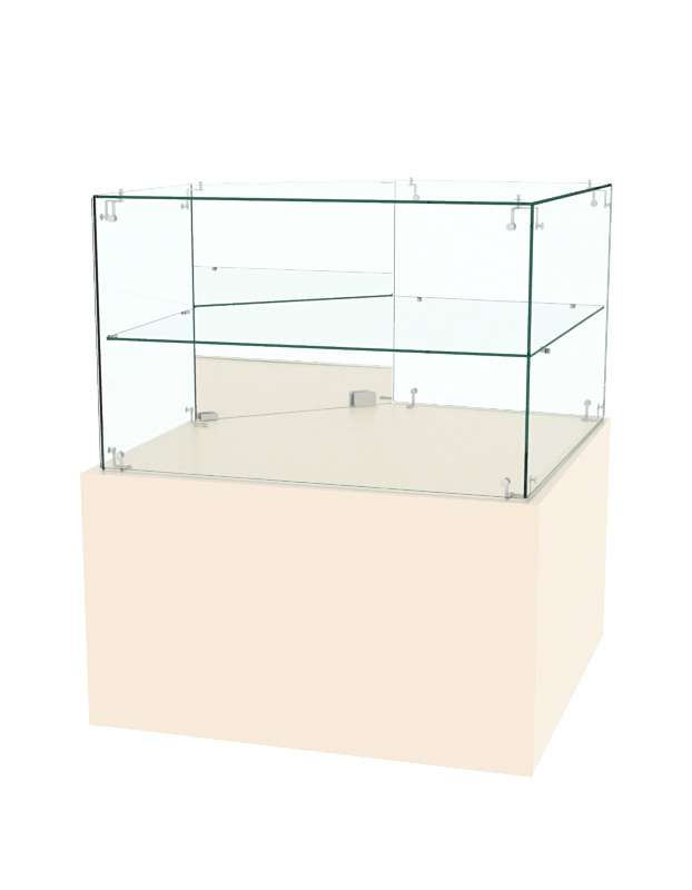 Прилавок угловой ОТРАЖЕНИЕ №4  Крем Вайс