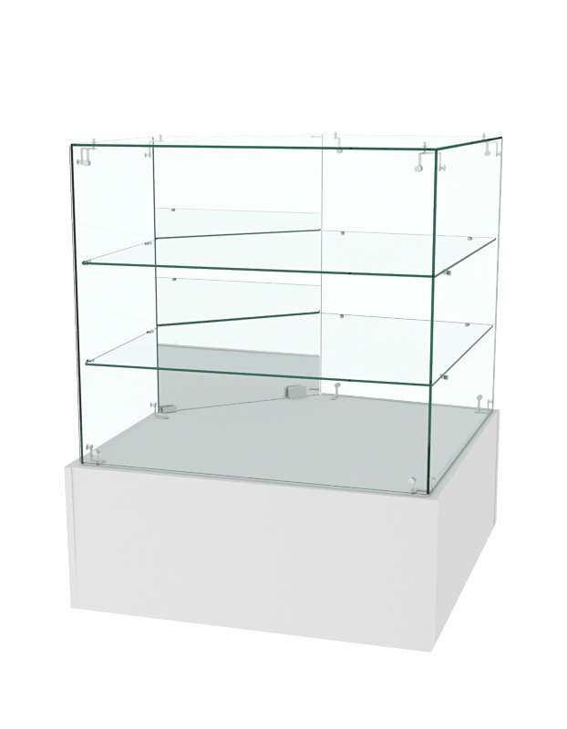 Прилавок ОТРАЖЕНИЕ с крепежами №5 угловой Серый