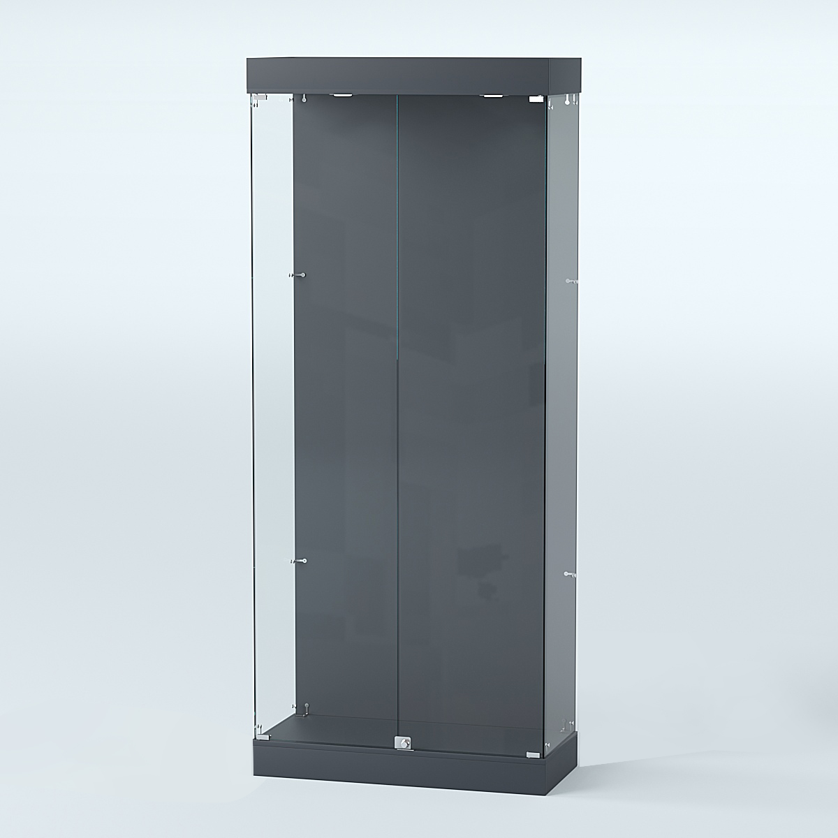 Витрина под знамя №1-900 Антрацит