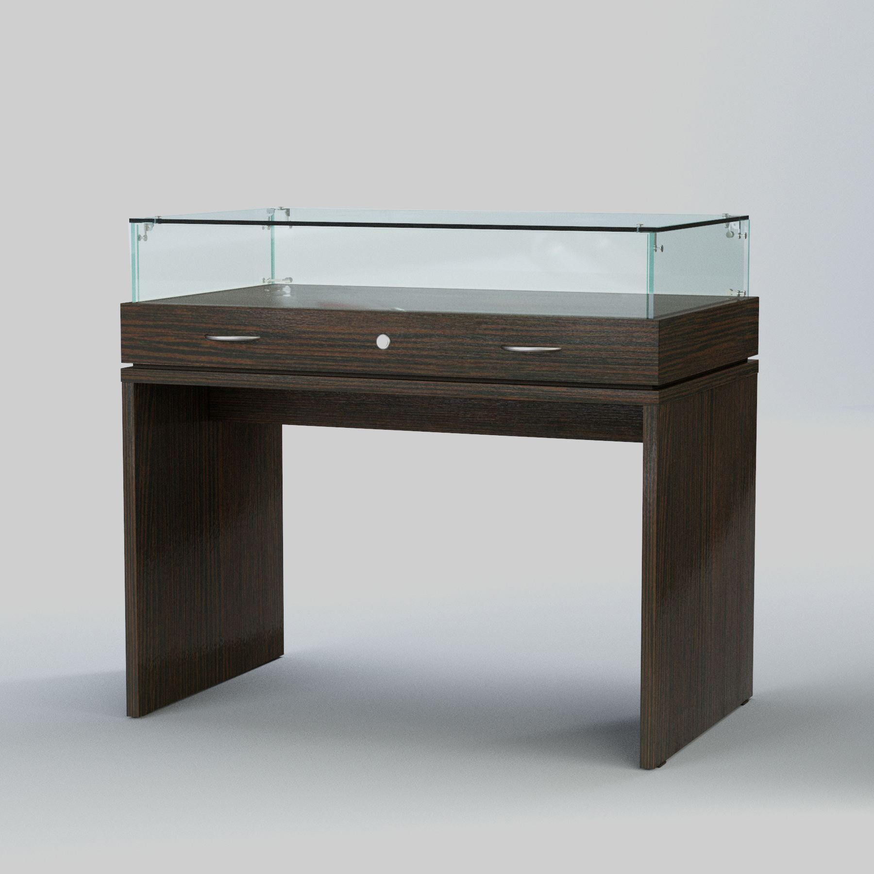 Витрина для музеев "Коллекция" №4 Дуб Венге