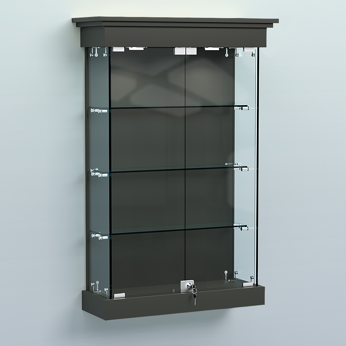 Витрина для музеев "Коллекция" настенная №1-3 Черный