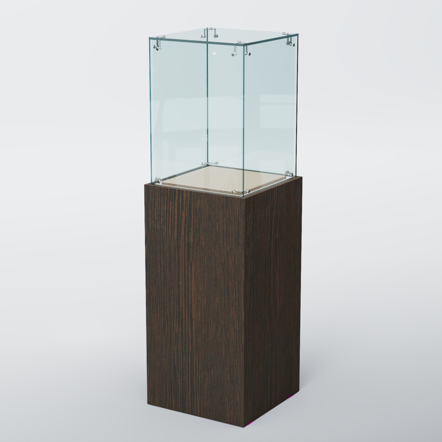 Витрина для музеев "Коллекция" №5 с подсветкой Дуб Венге