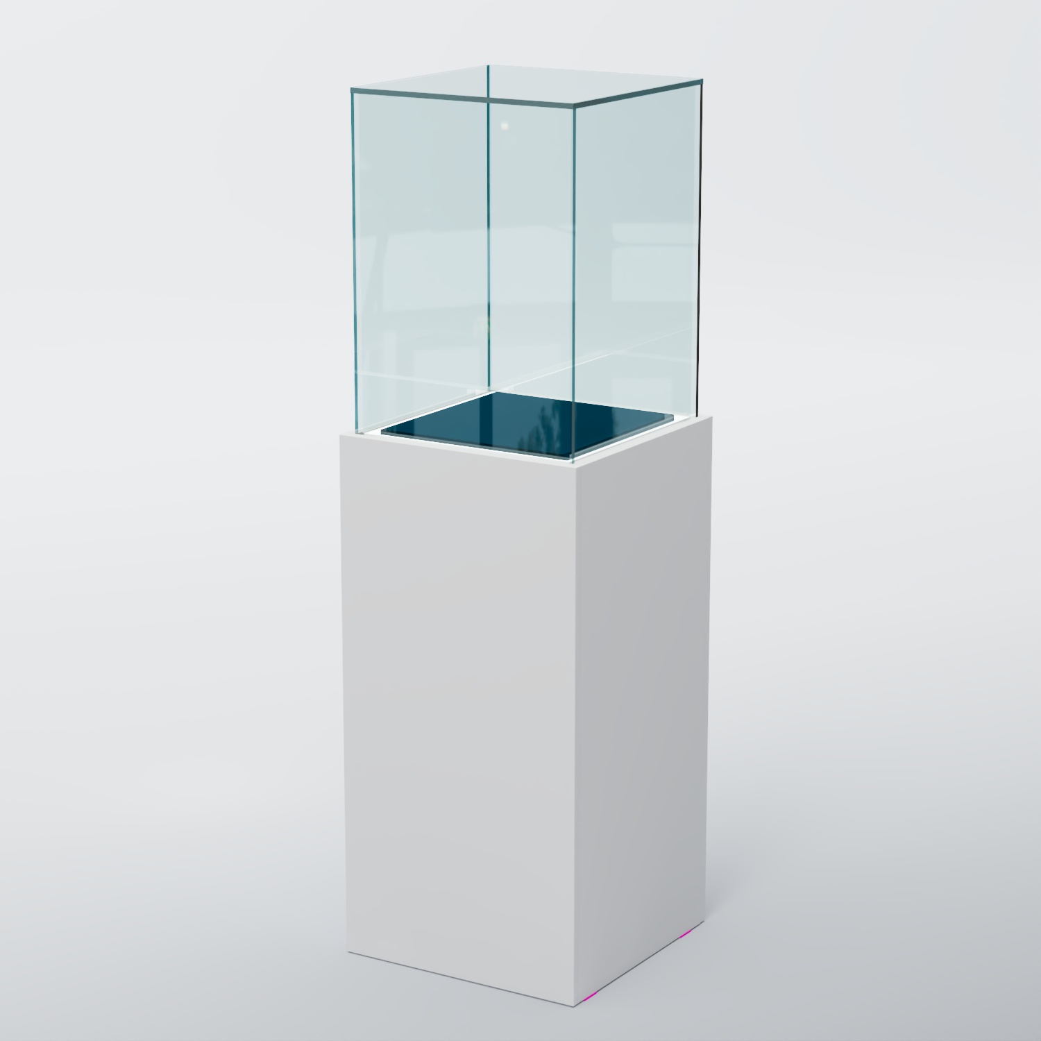 Витрина для музеев "Коллекция" №5А с подсветкой Белый