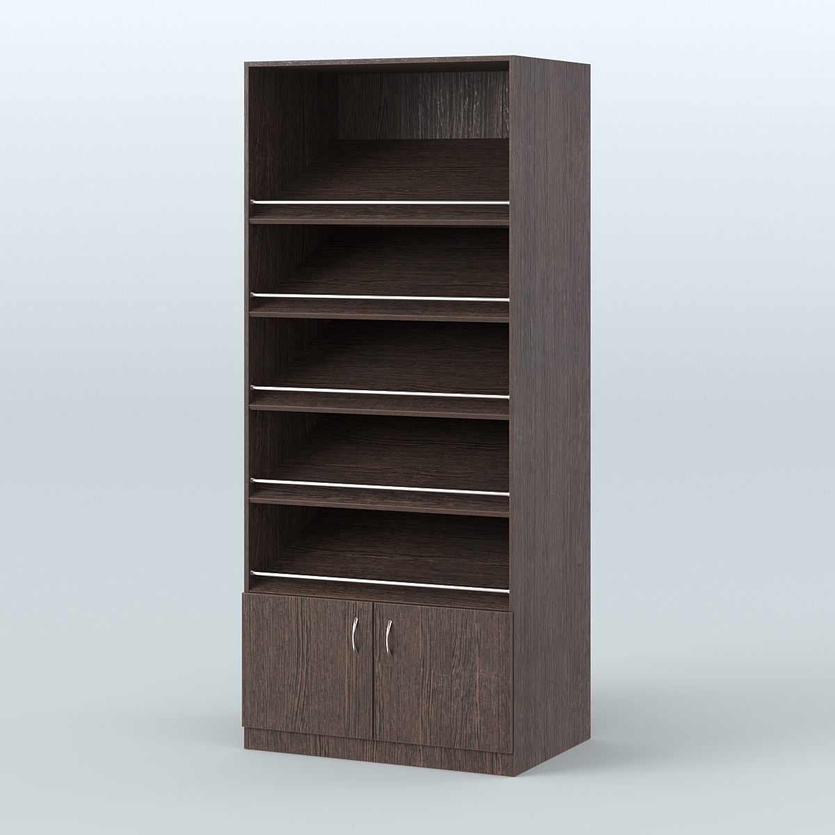 Стеллаж из ДСП для хлеба Дуб Венге