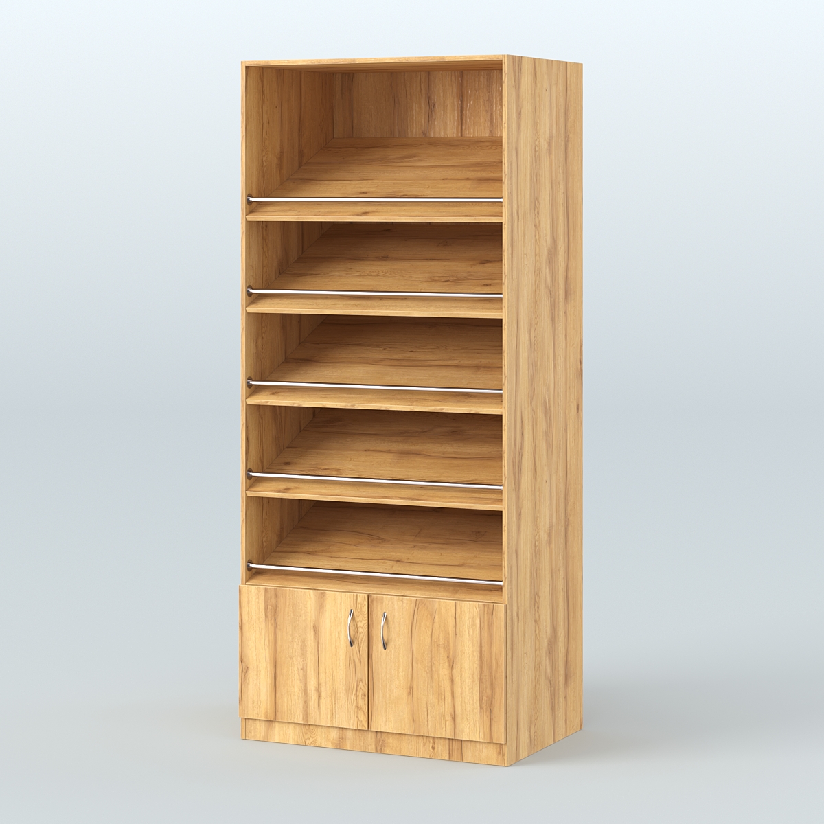 Стеллаж из ДСП для хлеба Дуб Золотистый