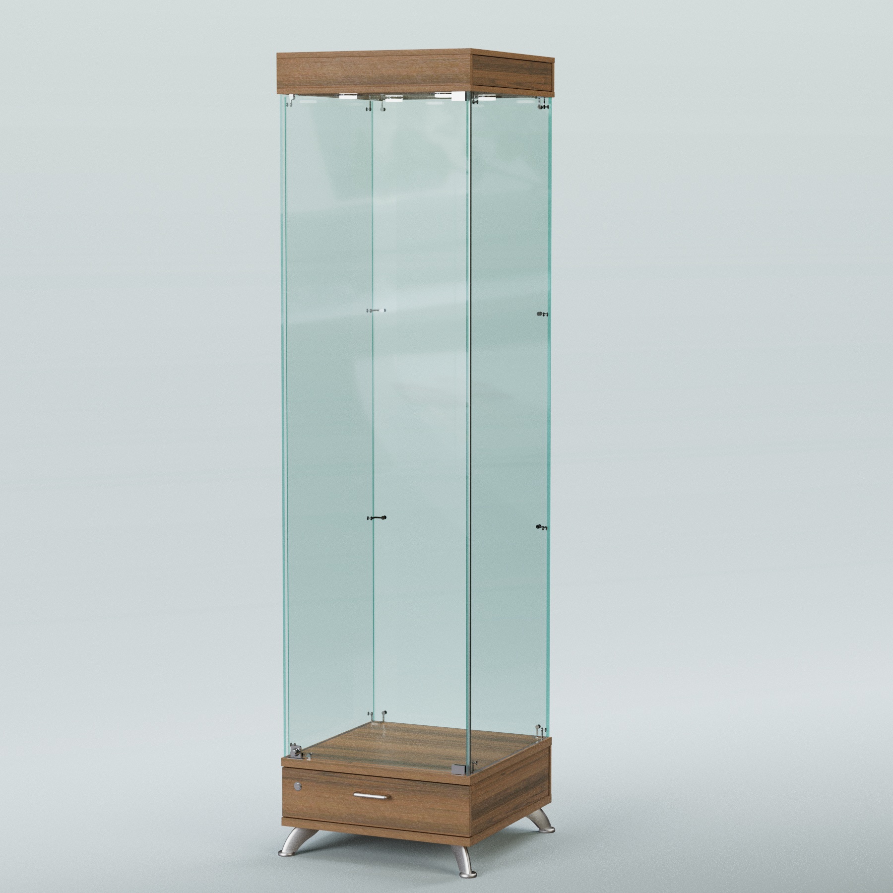 Витрина для музеев "Коллекция" №7 Орех